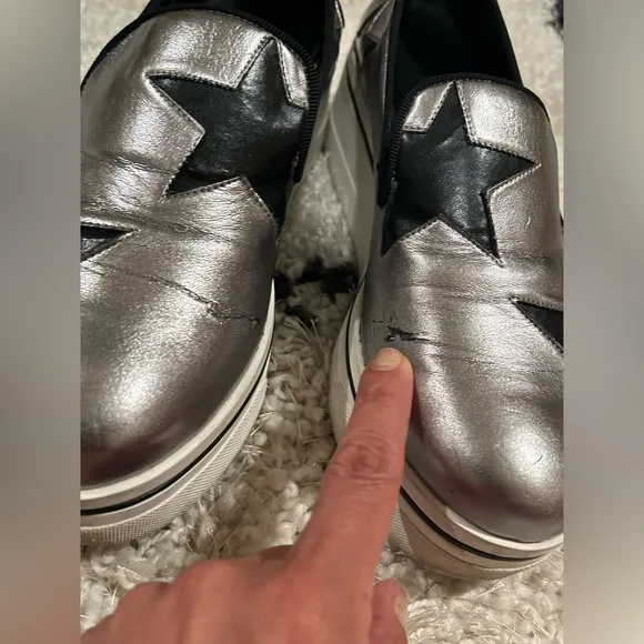 Stella McCartney Binx Star Platform Sneakers