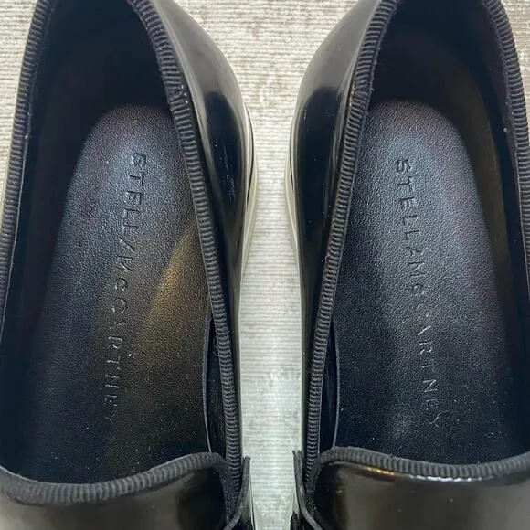 Stella McCartney Binx Vegan Leather Platform Sneaker in Black