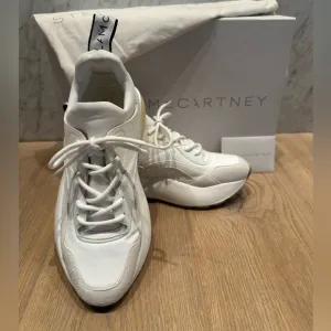 Stella McCartney Tess S Gomma Platform White Sneakers