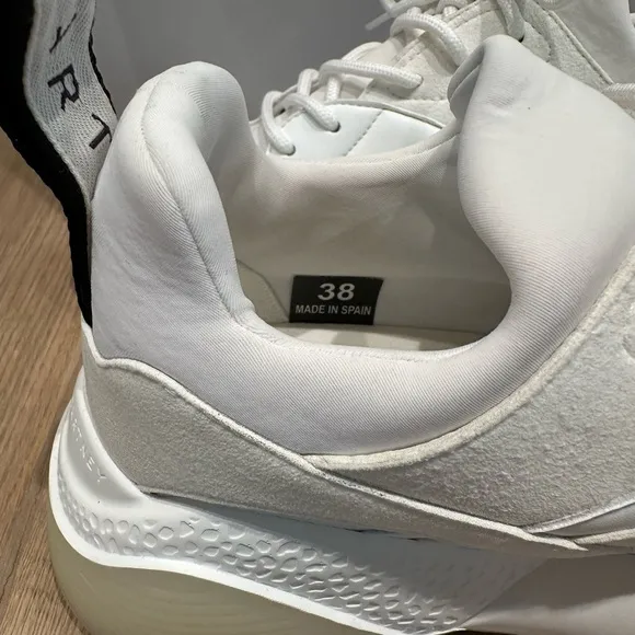 Stella McCartney Tess S Gomma Platform White Sneakers
