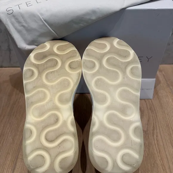 Stella McCartney Tess S Gomma Platform White Sneakers