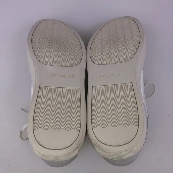 Steve Madden Finlo Grey Sneaker Shoes Size 9