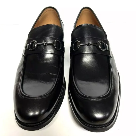 Steve Madden Men’s Ames Black Slip-On Loafers, Size 9 M.