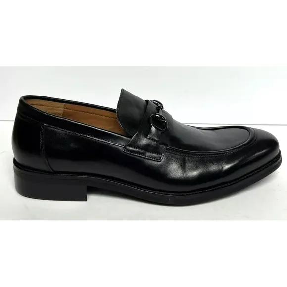 Steve Madden Men’s Ames Black Slip-On Loafers, Size 9 M.