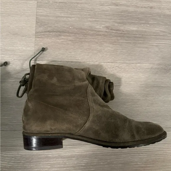 Stuart Weitzman Lowland Green OTK Over the KneeBoots Shoes