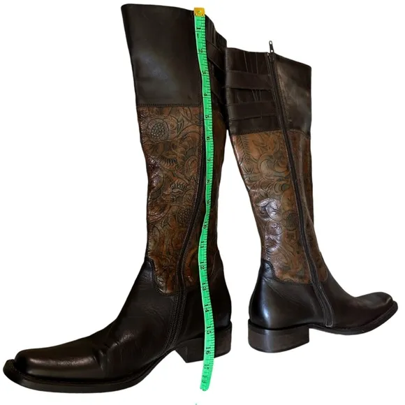 Stunning leather boots from Via Vai- handmade in Europe. EU 38, US 7.5