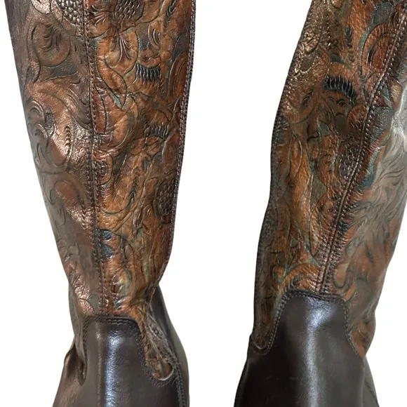 Stunning leather boots from Via Vai- handmade in Europe. EU 38, US 7.5