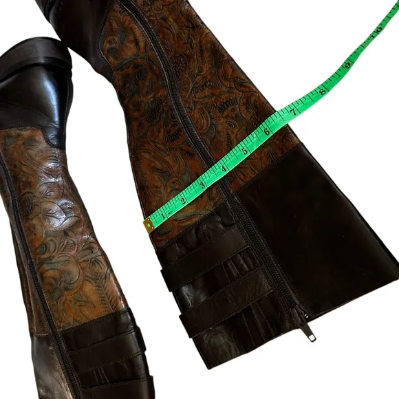 Stunning leather boots from Via Vai- handmade in Europe. EU 38, US 7.5