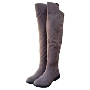 Style &amp; Co Hayley Over The Knee Zip Boots Sz 6.5