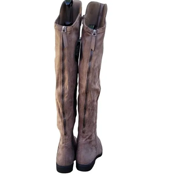 Style &amp; Co Hayley Over The Knee Zip Boots Sz 6.5