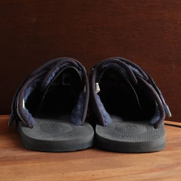 Suicoke x Daniel Arsham Slippers Mens SZ 9 Blue Zavo-Mabda Slip On Casual Shoes