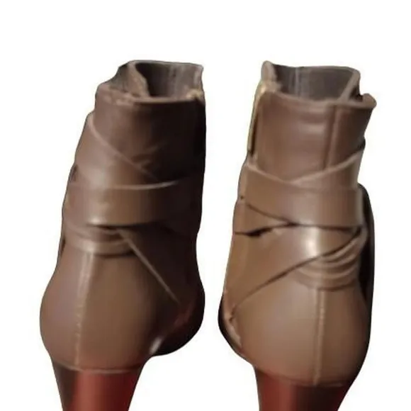 Sundance/Italian Leather Ankle Boots - NWOT