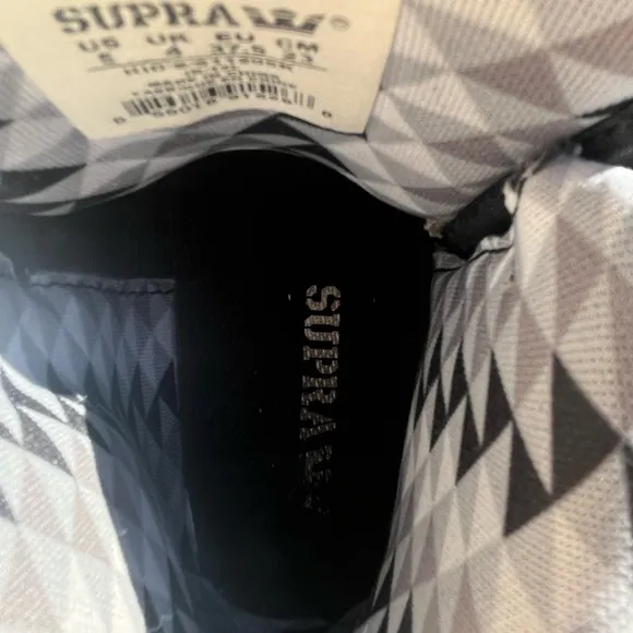 Supra Black High-Top Sneakers