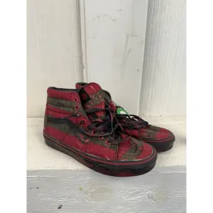 Sz 7.5- VANS House of Terror x Sk8-Hi  Nightmare on Elm Street  Freddy Krueger