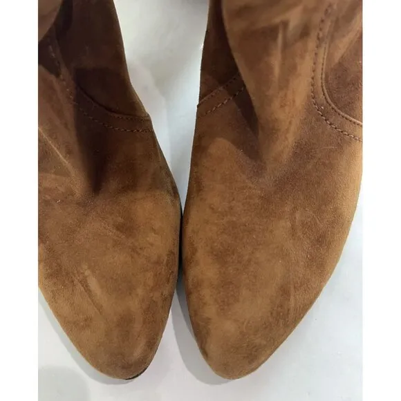 Tamara Mellon Bronco Boots in Brown Suede