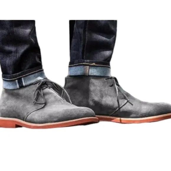 Ted Baker London Mens Linnus Ankle Suede Chukka Boots shoes sz 11.5