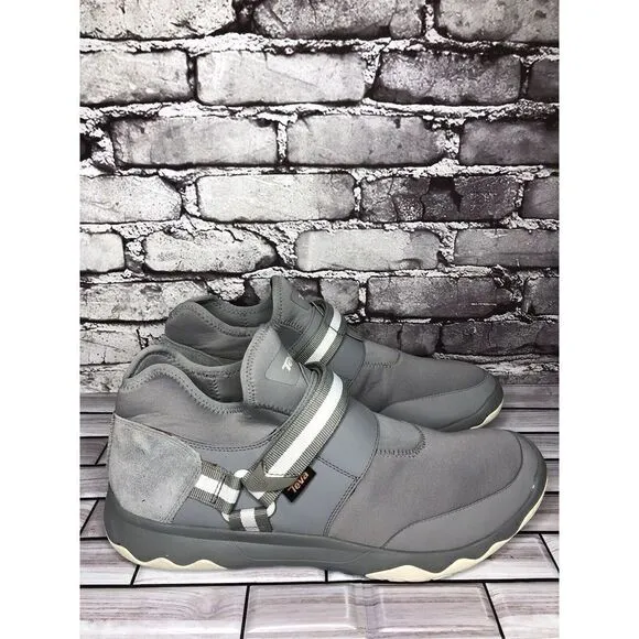 Teva 1015239 Arrowood Evo Gray Synthetic Strap Comfort Shoes Men’s 14M US/48.5EU