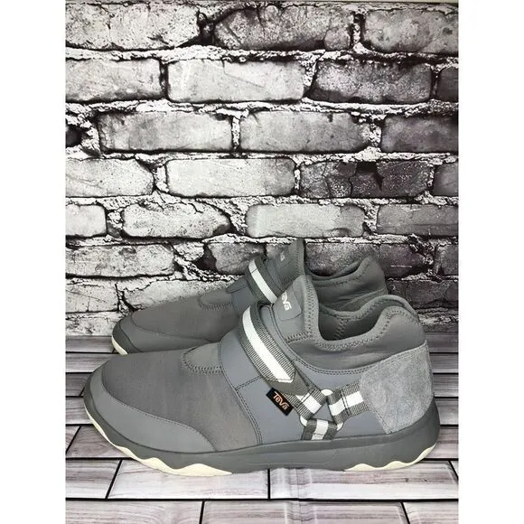 Teva 1015239 Arrowood Evo Gray Synthetic Strap Comfort Shoes Men’s 14M US/48.5EU