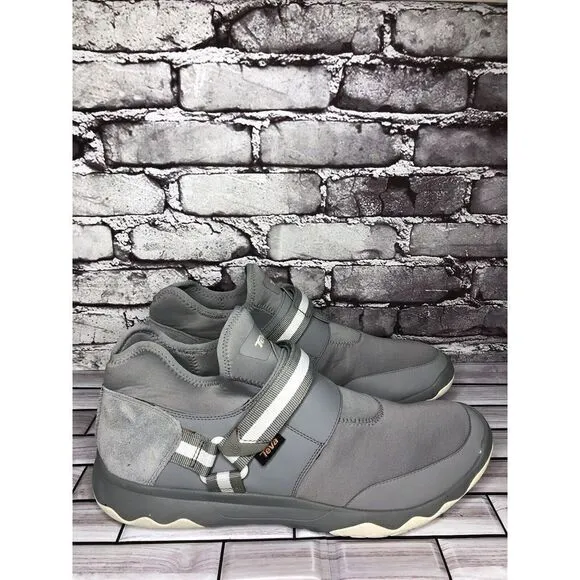 Teva 1015239 Arrowood Evo Gray Synthetic Strap Comfort Shoes Men’s 14M US/48.5EU
