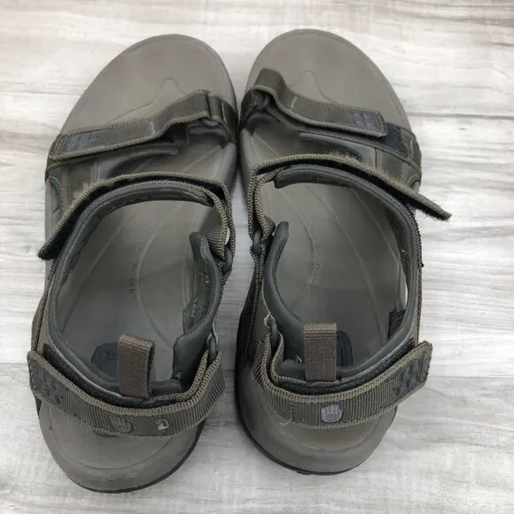 Teva Sandals Men's 9 Minam Brown Hook and Loop Outdoor Shoes