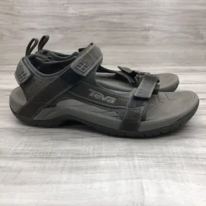 Teva Sandals Men's 9 Minam Brown Hook and Loop Outdoor Shoes