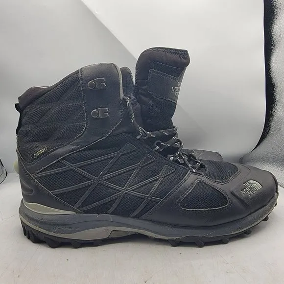 The North Face Mens 11.5 Black Ultra Extreme II Gore Tex Hiking Boots Outdoors