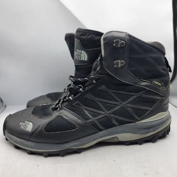 The North Face Mens 11.5 Black Ultra Extreme II Gore Tex Hiking Boots Outdoors