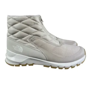 The North Face ThermoBall Progressive Zip Flax Vintage White Boots Women's Sz 9