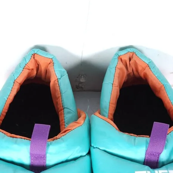 The North Face Men's Nuptse US11 Transantarctic Blue Slip On Mule Slippers Shoes