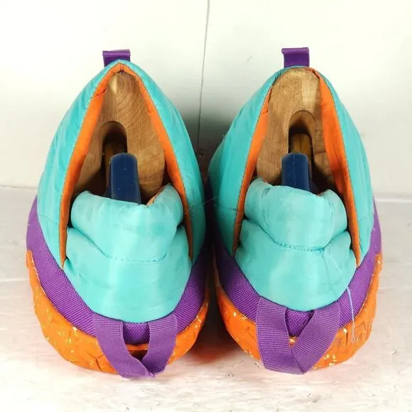 The North Face Men's Nuptse US11 Transantarctic Blue Slip On Mule Slippers Shoes