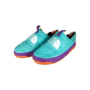 The North Face Men's Nuptse US11 Transantarctic Blue Slip On Mule Slippers Shoes