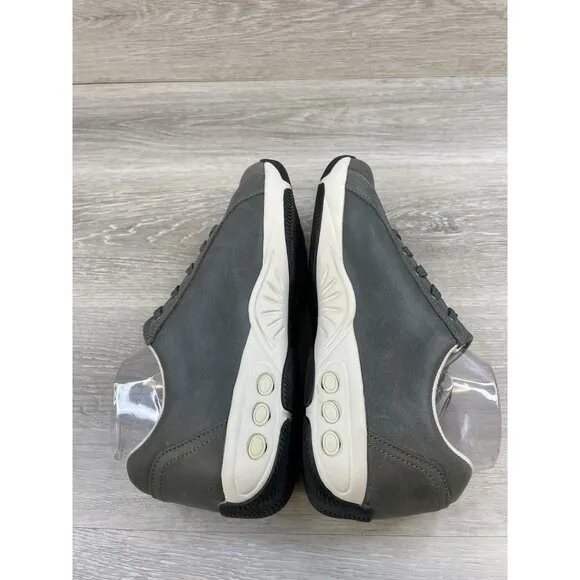 Therafit Francesca E71201E Women's US 10.5 Gray Leather Athletic Walking Sneaker