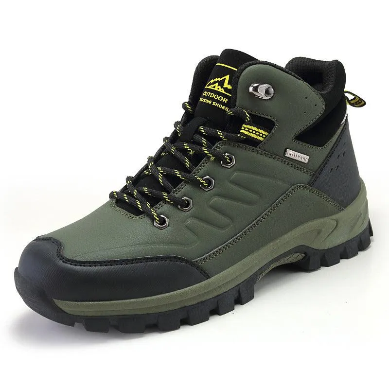 Thickened And Velvet Outdoor Non-Slip Boots