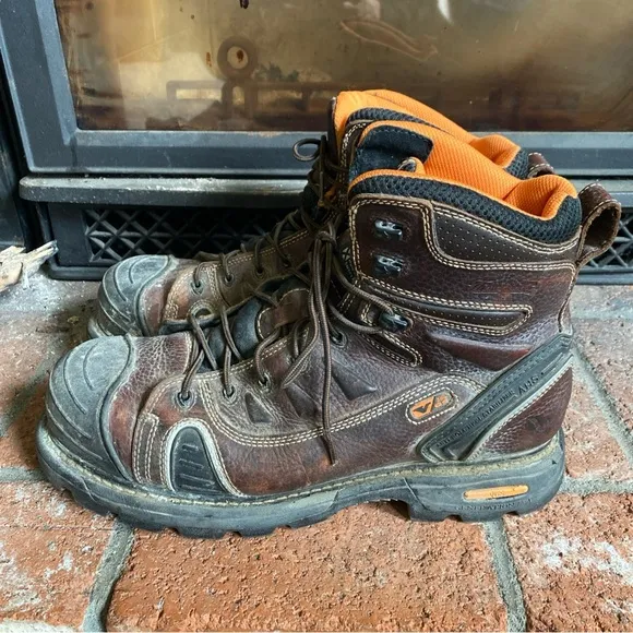 THOROGOOD MEN'S GENFLEX2 6&quot; LACE TO TOE WORK BOOTS - COMPOSITE TOE SZ 13