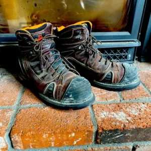 THOROGOOD MEN'S GENFLEX2 6&quot; LACE TO TOE WORK BOOTS - COMPOSITE TOE SZ 13