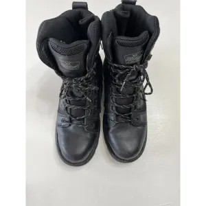 Thorogood Men's Leather Tactical Trooper Side Zip Boots Black Size 13 M
