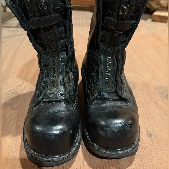 Thorogood Power Station EMS Wildland Waterproof Black Leather Work Boots Unisex