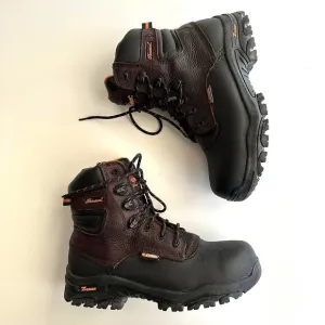Thorogood Waterproof 7&quot; Z-Trac Chemical Resistant Composite Toe Boots men 6