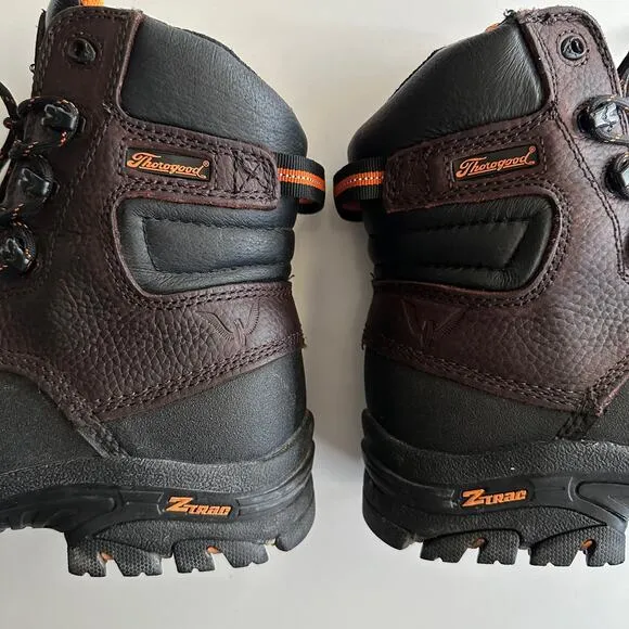Thorogood Waterproof 7&quot; Z-Trac Chemical Resistant Composite Toe Boots men 6