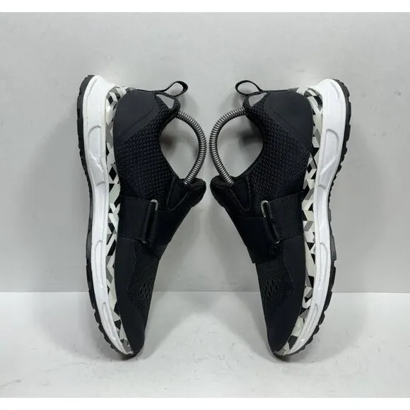 Tiem Slipstream Cycling Shoes Women's Sz 8.5 Black Mesh Strap Indoor Sneakers