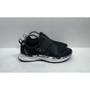 Tiem Slipstream Cycling Shoes Women's Sz 8.5 Black Mesh Strap Indoor Sneakers