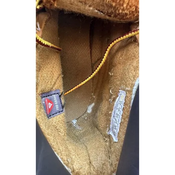 Timberland 6-Inch Premium 12909 Boot Kids Wheat Nubuck Leather Lace Up Size 6.5