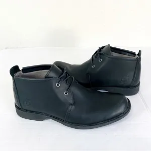 Timberland Black Leather City Lite Chukka Boots Size 7.5