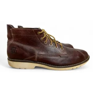 Timberland Boots Mens 11 Brown Earthkeepers City Escape Leather Chukka Shoes