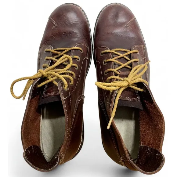 Timberland Boots Mens 11 Brown Earthkeepers City Escape Leather Chukka Shoes