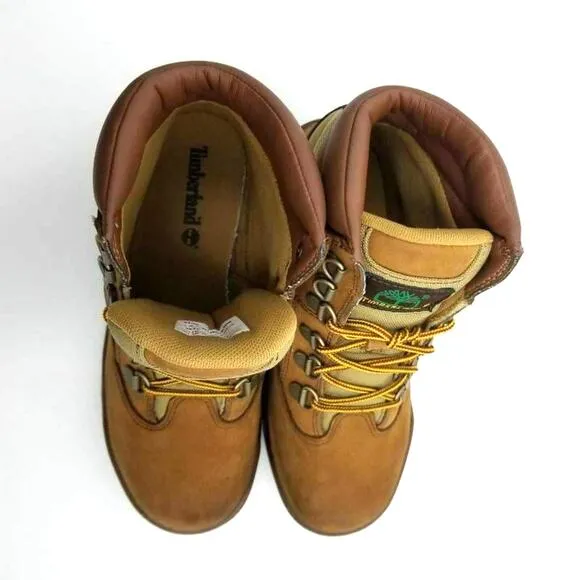 Timberland Boys 6-Inch Field Boots Brown Size 3