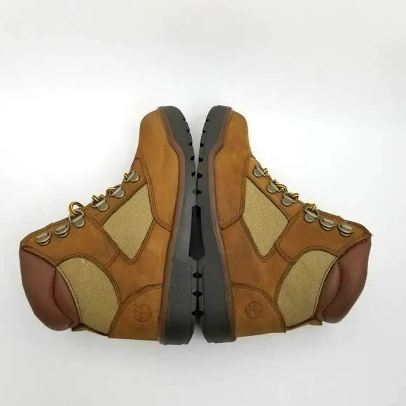 Timberland Boys 6-Inch Field Boots Brown Size 3