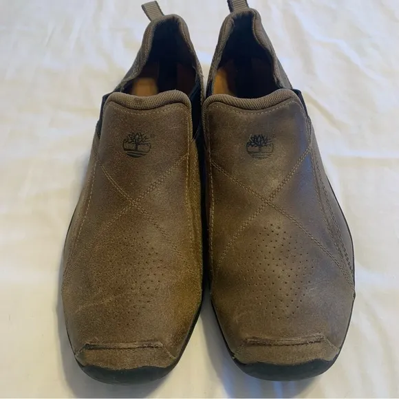 Timberland 'Earthkeepers' Anti-Fatigue Slip On Suede Leather Shoes Mens 12