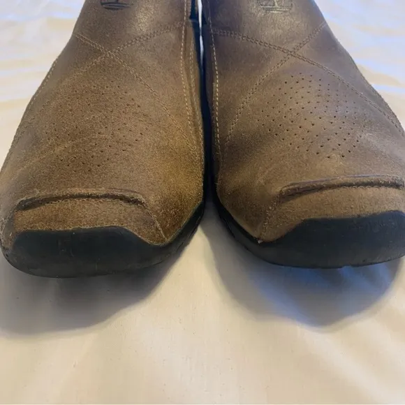 Timberland 'Earthkeepers' Anti-Fatigue Slip On Suede Leather Shoes Mens 12