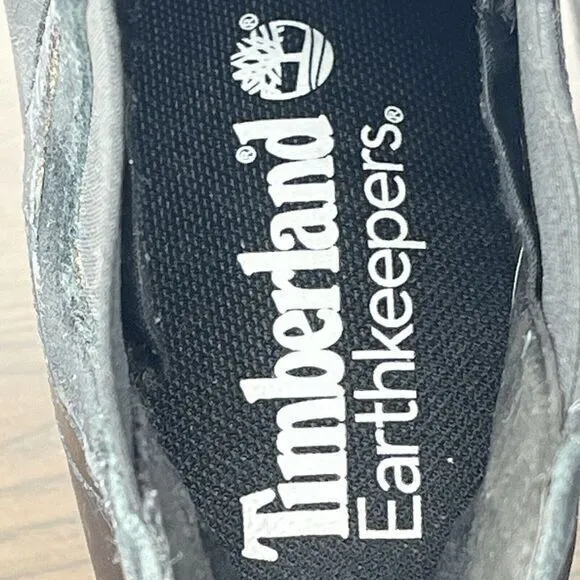 Timberland Earthkeepers Chelsea Ankle Boots Women's 7 Black Block‎ Heel Bootie